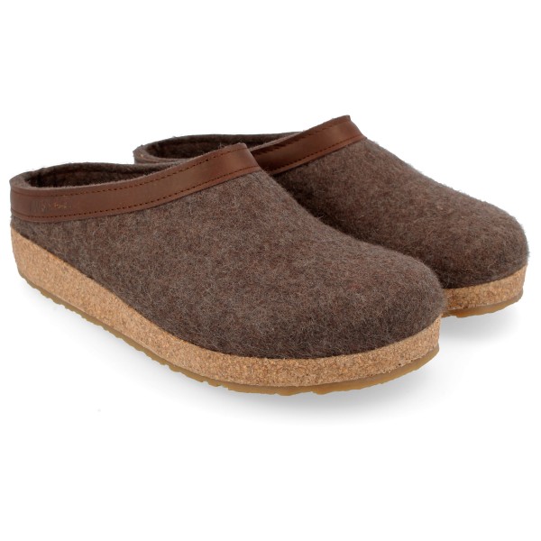 Haflinger - Grizzly Torben - Hüttenschuhe Gr 50 braun von Haflinger