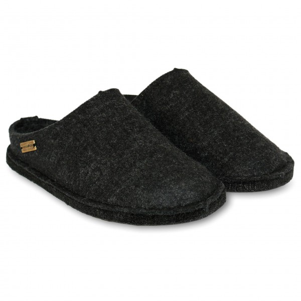 Haflinger - Soft - Hüttenschuhe Gr 40 schwarz von Haflinger