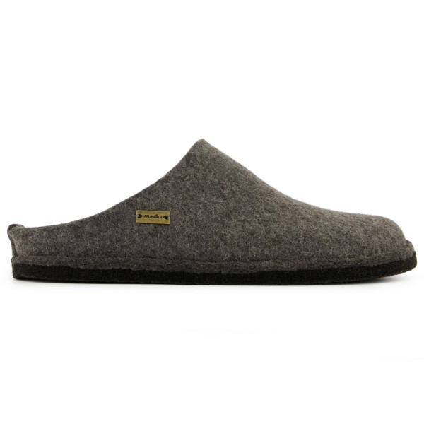 Haflinger - Soft - Hüttenschuhe Gr 50 grau von Haflinger