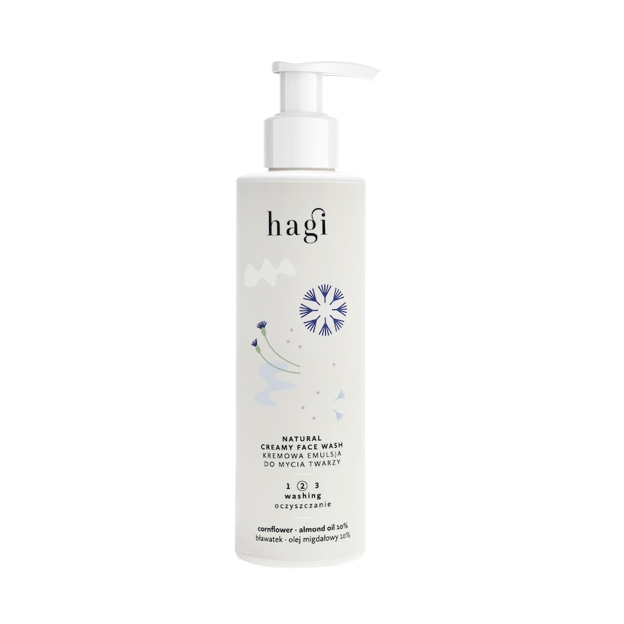 Hagi Cosmetics Face Care Hagi Cosmetics Face Care Natural Face Wash Cream reinigungscreme 200.0 ml von Hagi Cosmetics