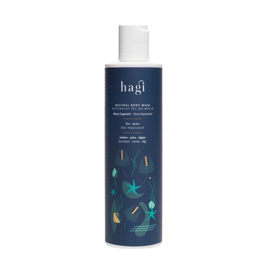 Hagi Cosmetics  Hagi Cosmetics NATURAL WASH GEL FOR MEN duschgel 300.0 ml von Hagi Cosmetics