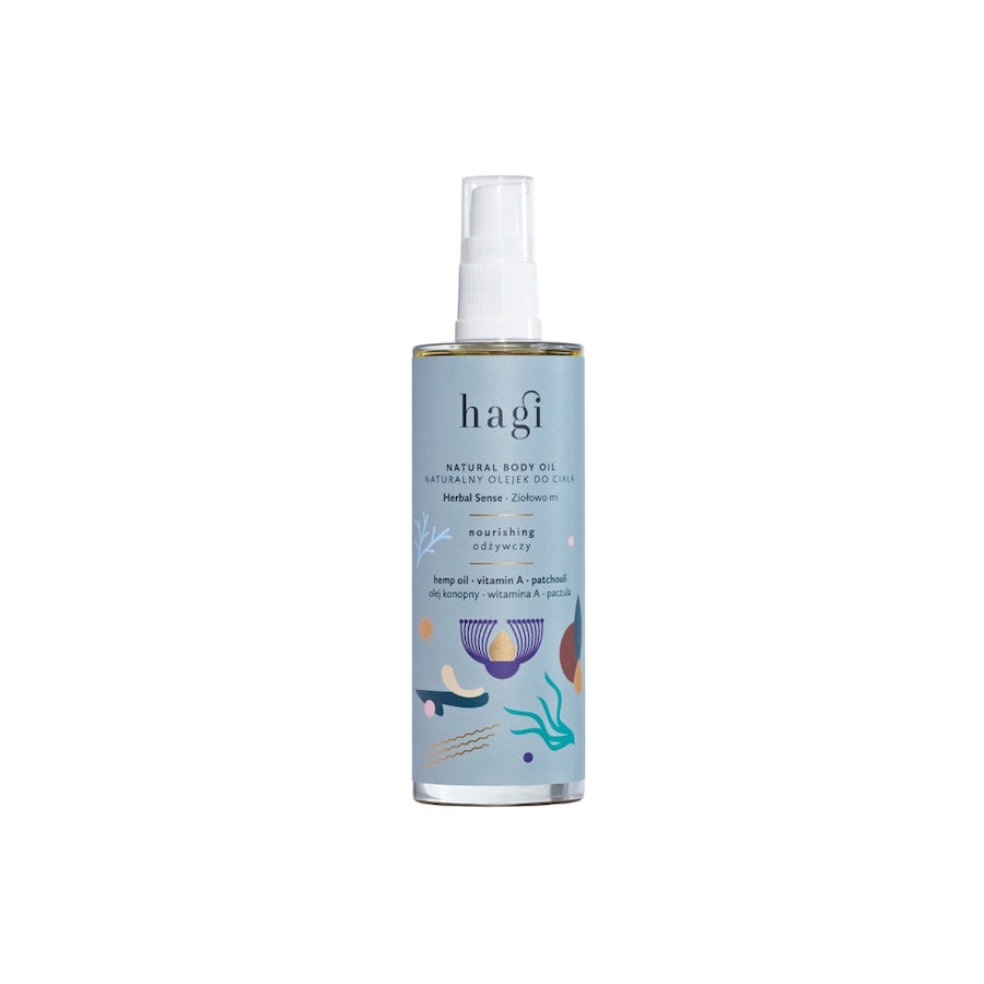Hagi Cosmetics Herbal Sense Hagi Cosmetics Herbal Sense NATURAL NOURISHING BODY OIL koerperoel 100.0 ml Hagi Cosmetics Herbal Sense Hagi Cosmetics Herbal Sense NATURAL NOURISHING BODY OIL koerperoel 100.0 ml von Hagi Cosmetics