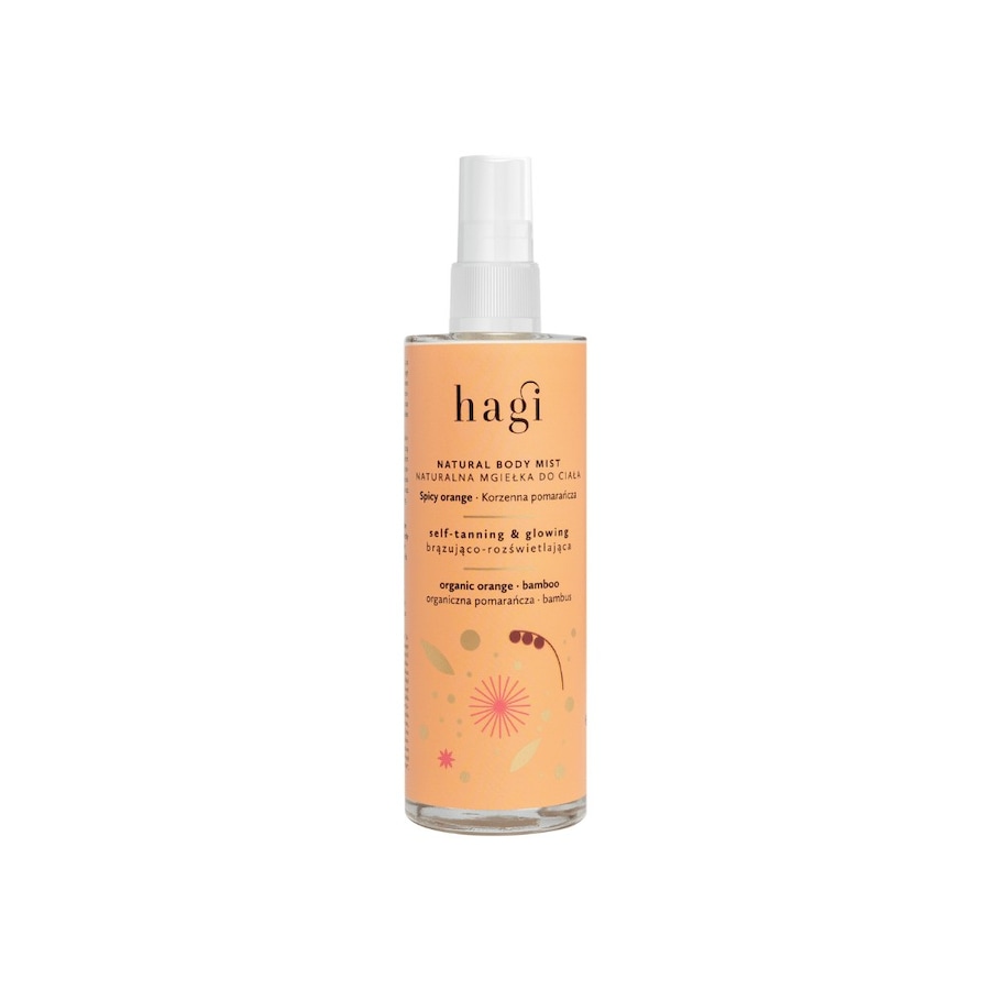 Hagi Cosmetics Spicy Orange Hagi Cosmetics Spicy Orange NATURAL SELF-TANNING BODY MIST selbstbraeuner 100.0 ml von Hagi Cosmetics