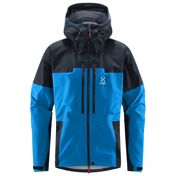 Haglöfs - Spitz GTX Pro Jacket - Regenjacke Gr XL blau von Haglöfs
