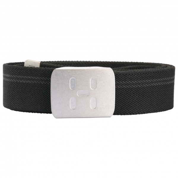 Haglöfs - Stretch Webbing Belt - Gürtel Gr One Size schwarz/grau von Haglöfs