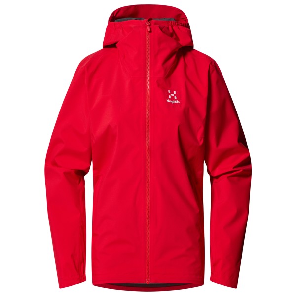 Haglöfs - Women's Korp Proof Jacket - Regenjacke Gr M rot von Haglöfs