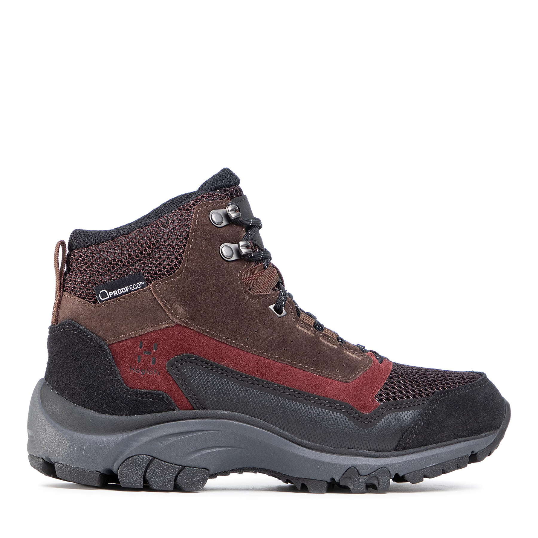 Trekkingschuhe Haglöfs Skuta Mid Proof Eco Women 498090 Maroon Red/Barque von Haglöfs