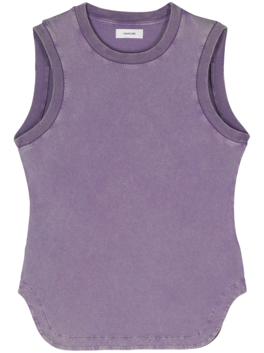 Haikure Leslie cotton tank top - Purple von Haikure