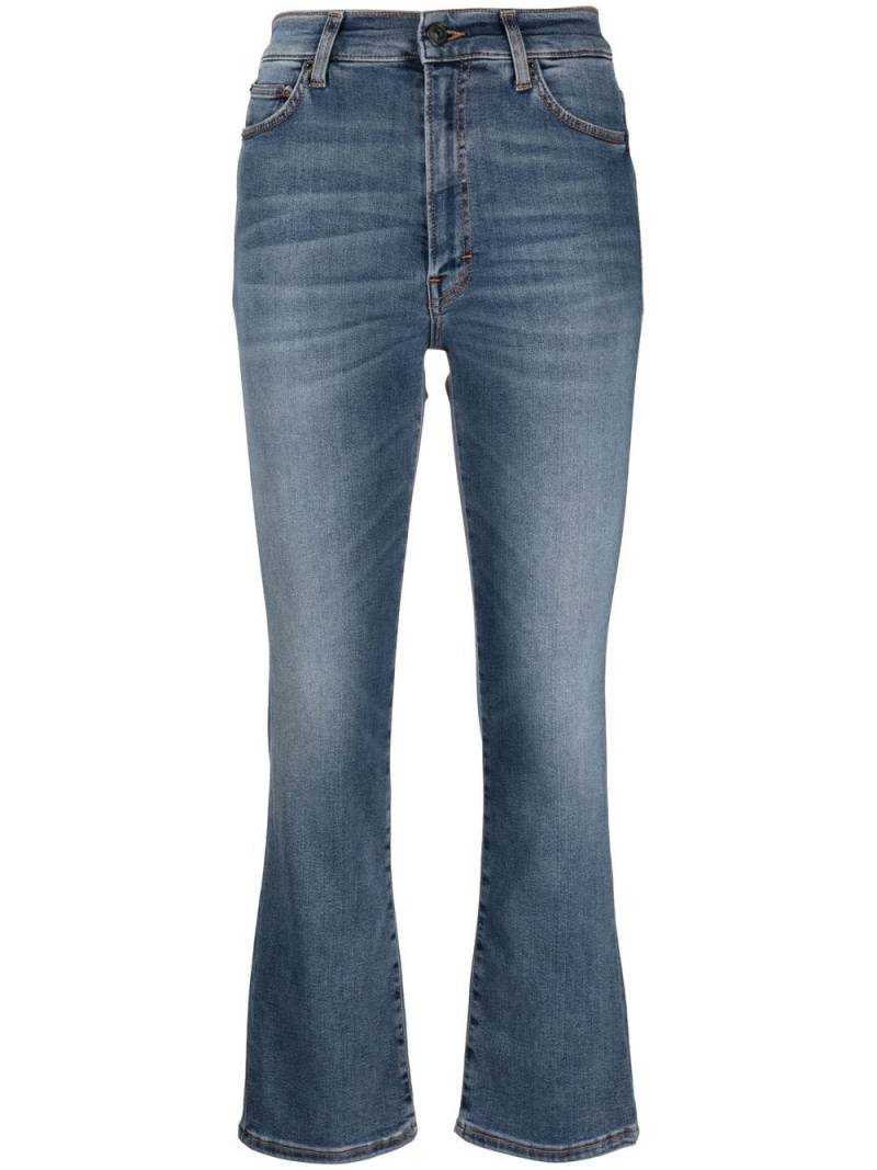 Haikure flared high-waisted jeans - Blue von Haikure