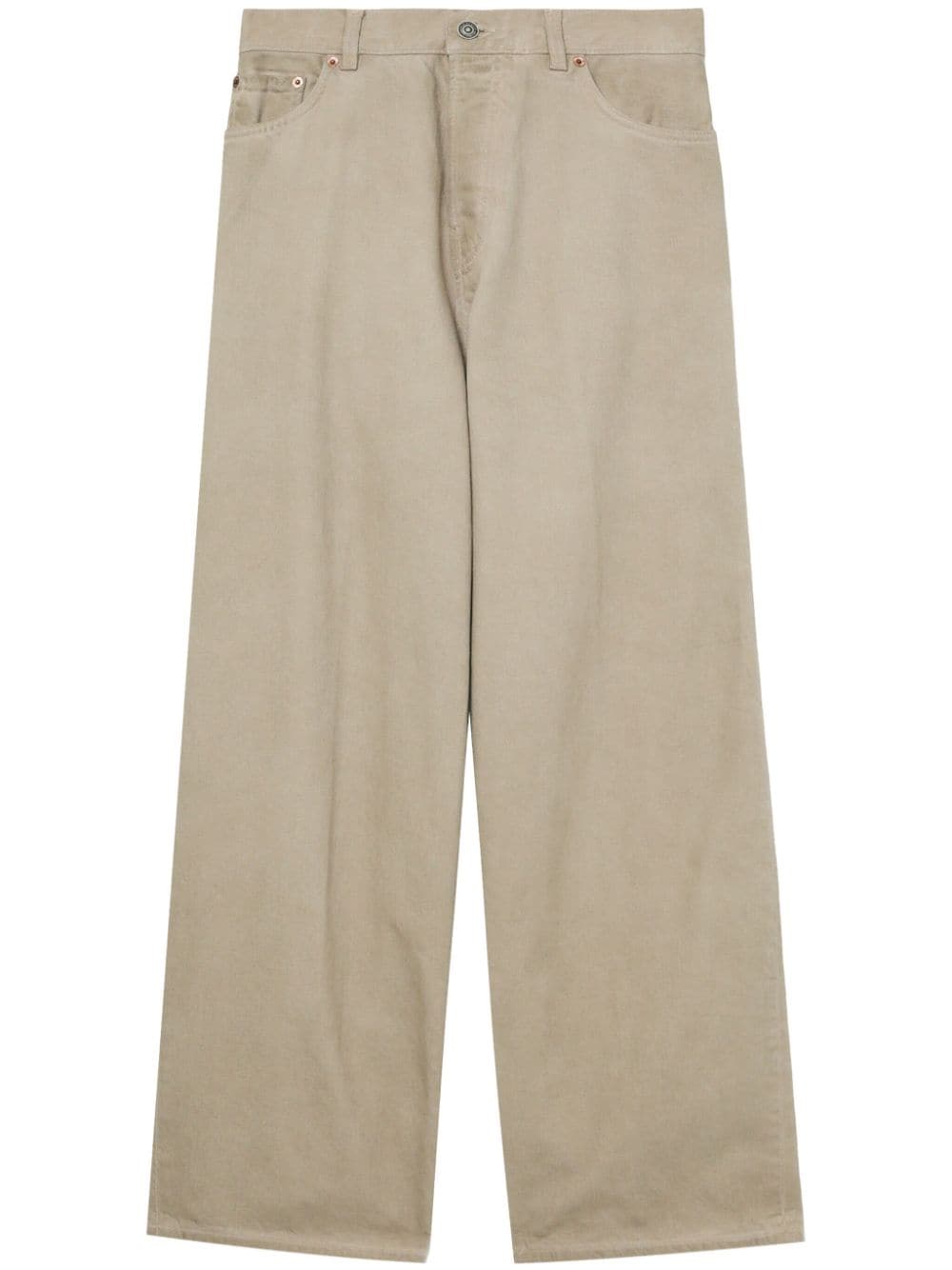 Haikure high-waisted baggy jeans - Neutrals von Haikure