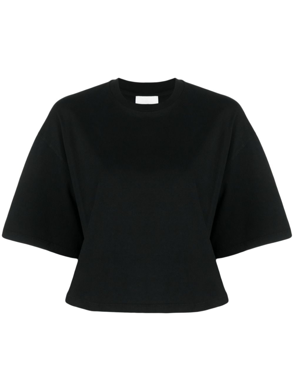 Haikure logo-print cotton T-shirt - Black von Haikure