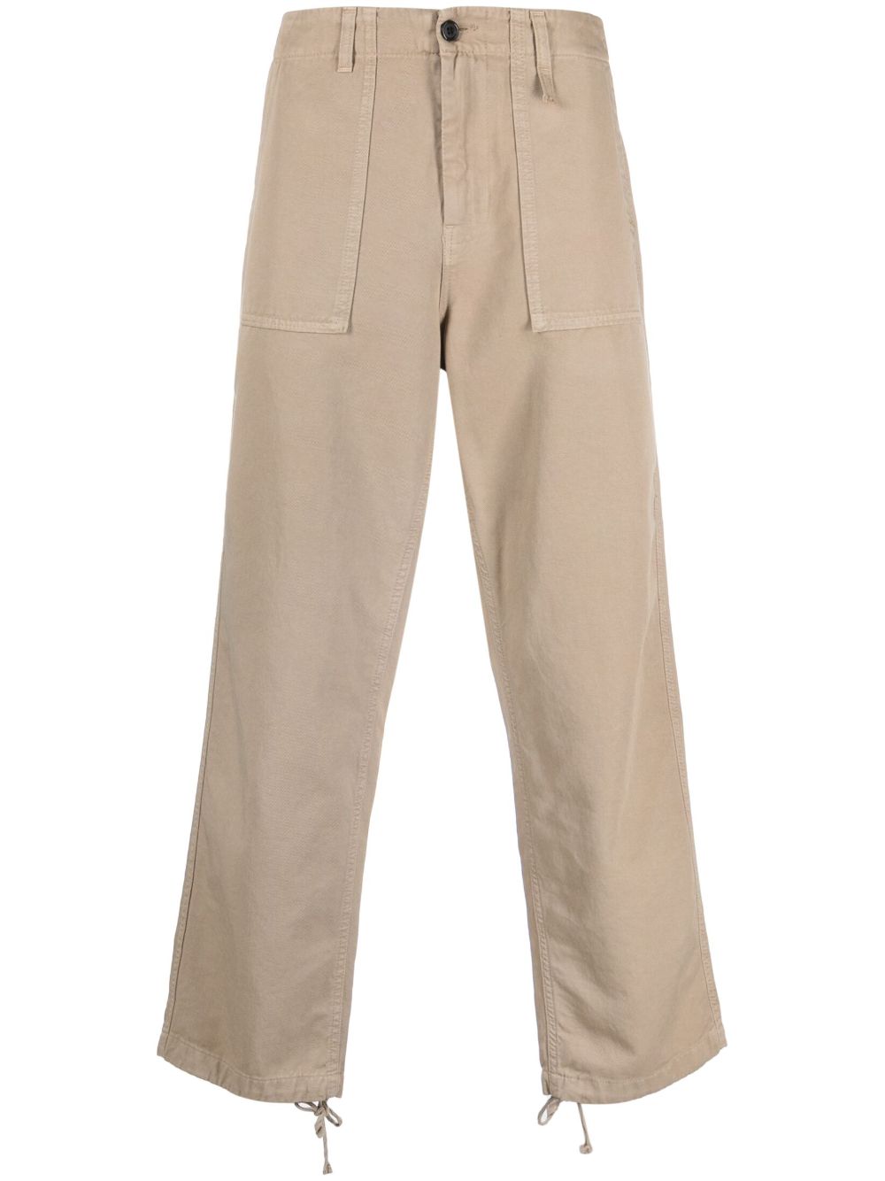 Haikure mid-rise straight-leg trousers - Brown von Haikure