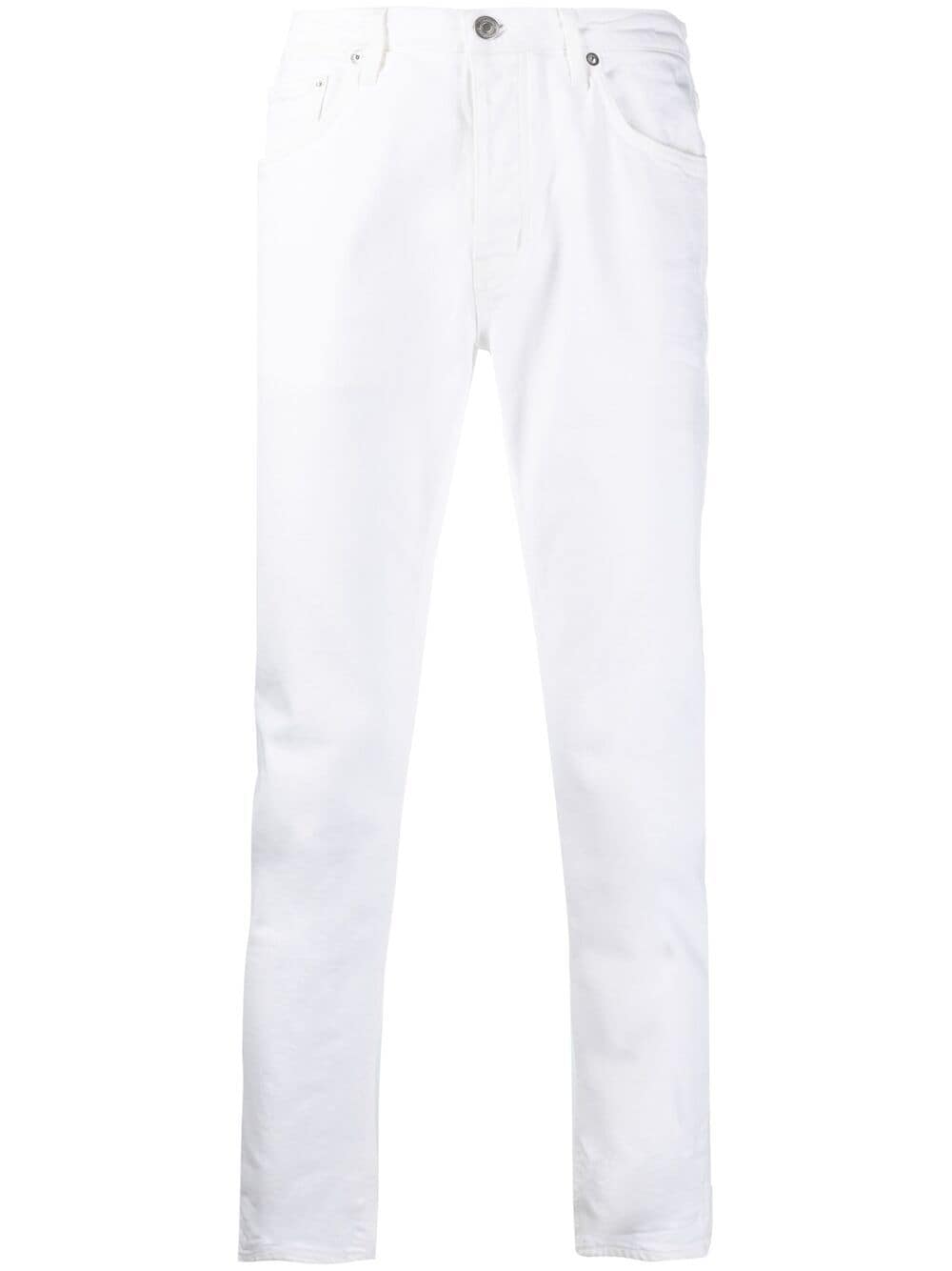 Haikure slim-cut cropped jeans - White von Haikure