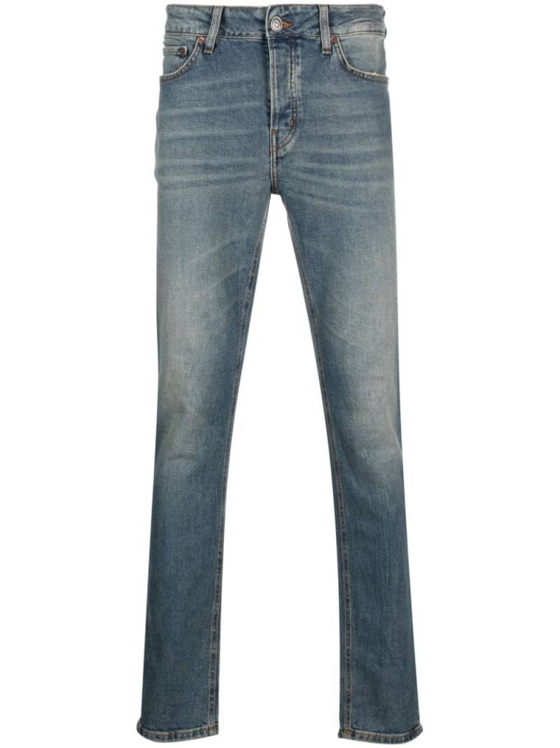 Haikure stonewashed mid-rise jeans - Blue von Haikure