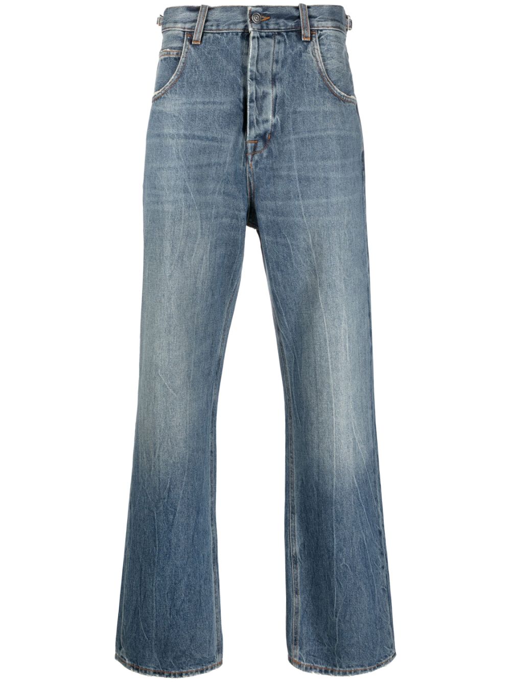 Haikure straight-leg cotton jeans - Blue von Haikure