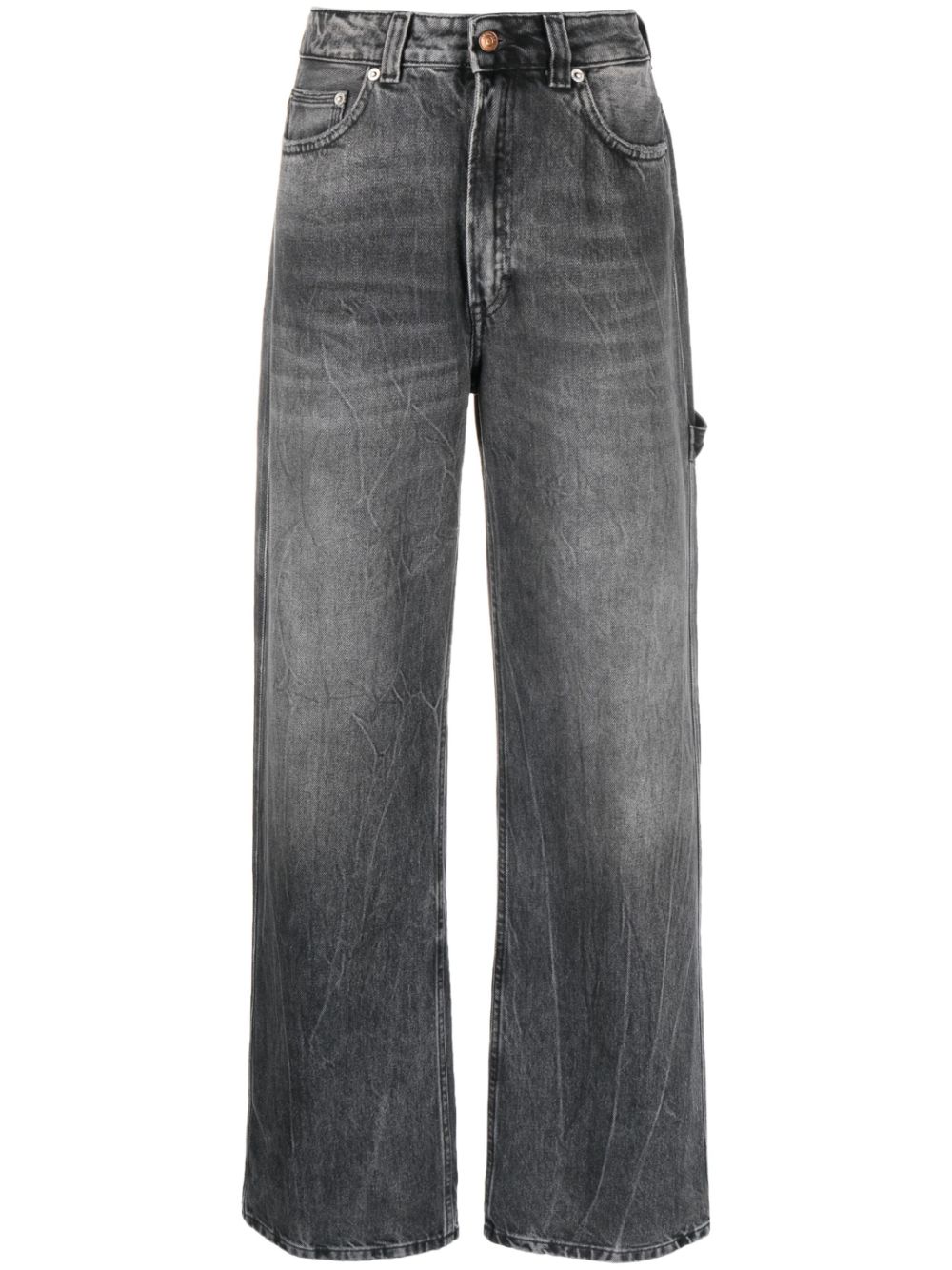 Haikure wide-leg jeans - Black von Haikure