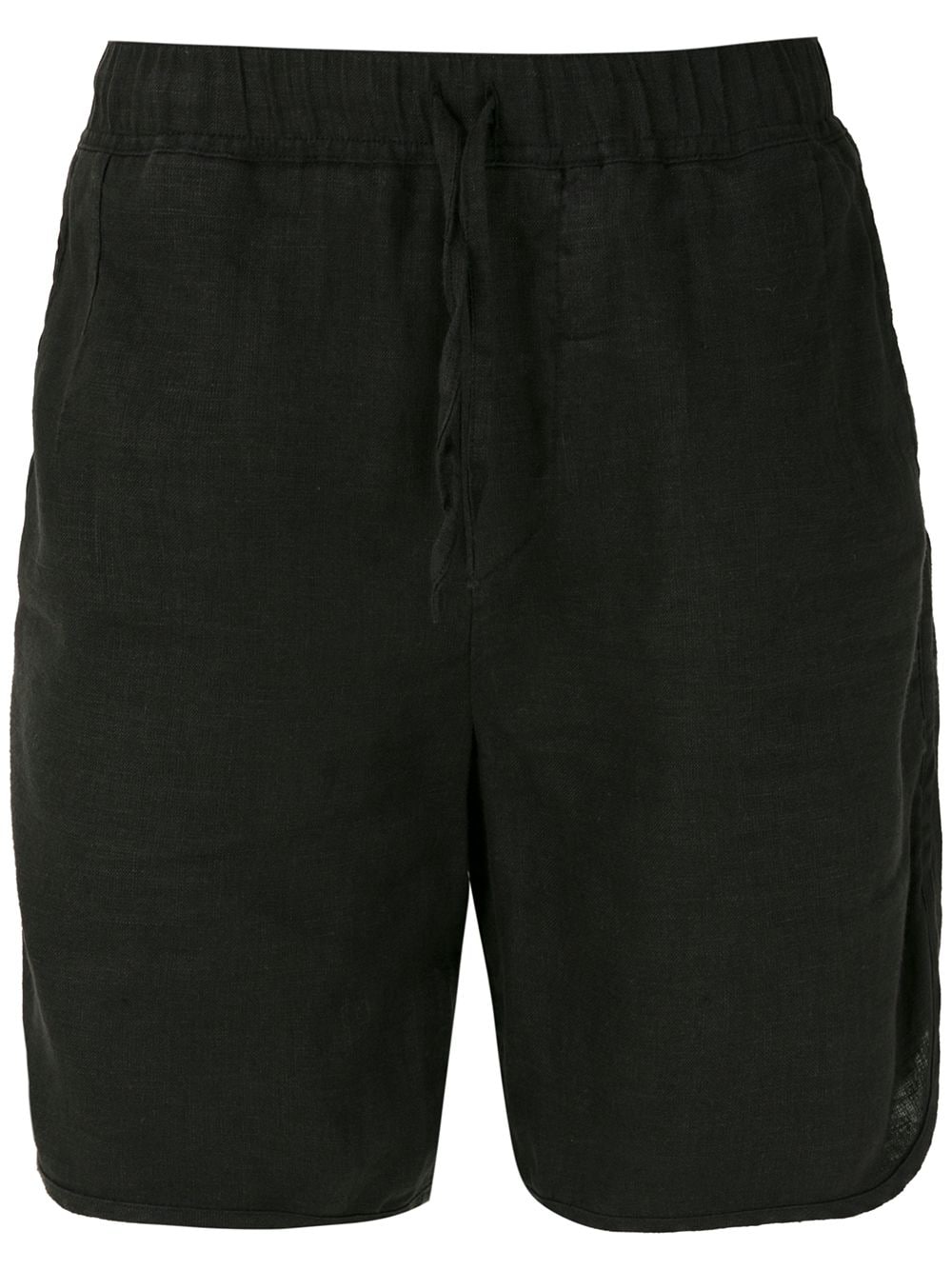 Handred linen shorts - Black von Handred