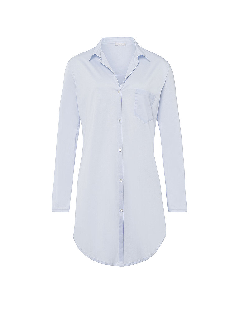 HANRO Sleepshirt Nachthemd Carry blau | L von Hanro