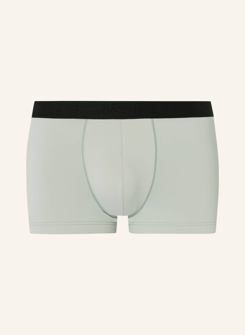 Hanro Boxershorts Micro Touch gruen von Hanro