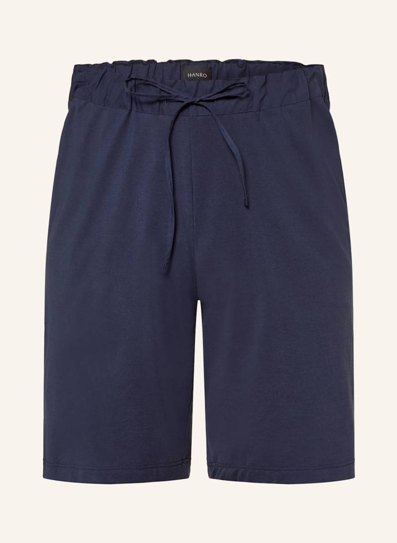 Hanro Lounge-Shorts Night & Day schwarz von Hanro