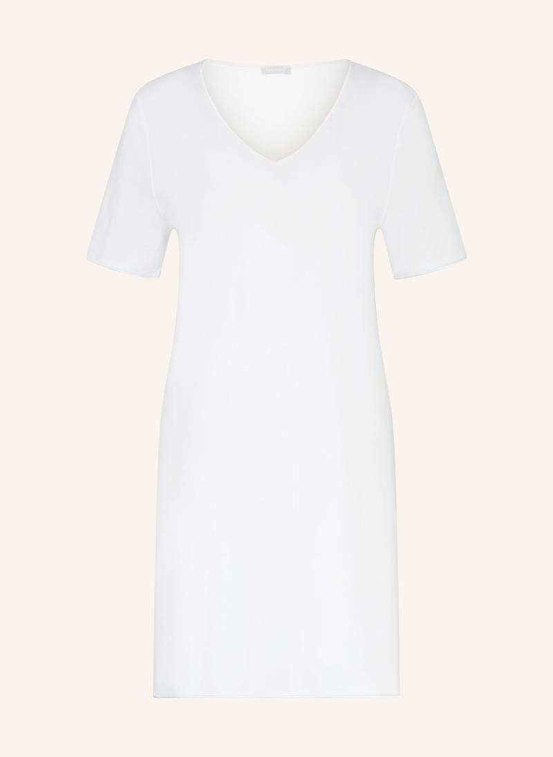 Hanro Nachthemd Cotton Silk weiss von Hanro