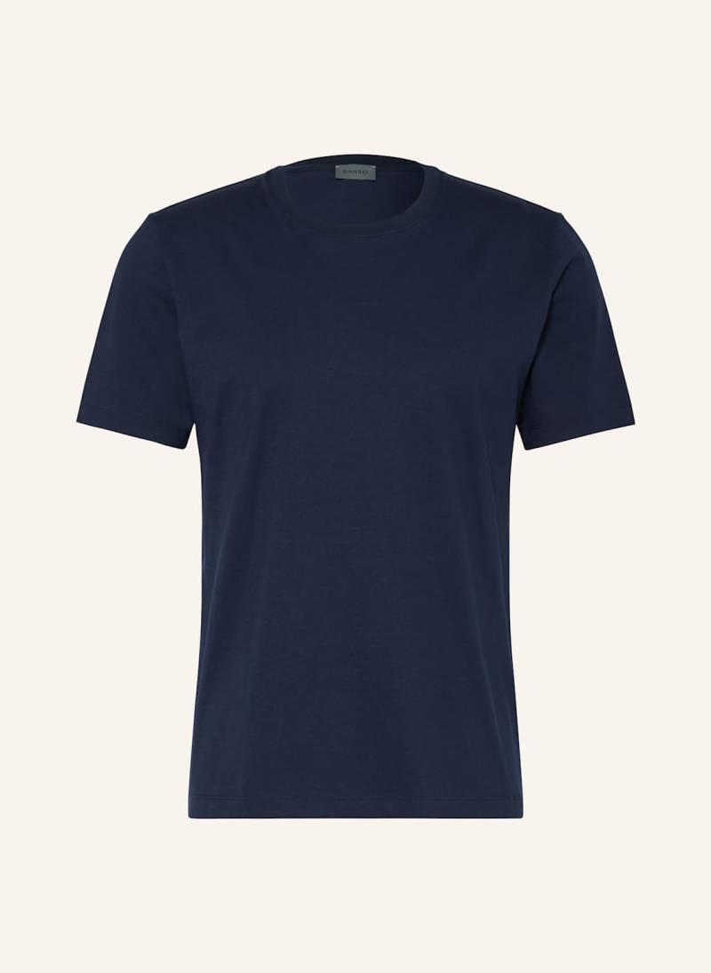 Hanro Schlafshirt Living blau von Hanro