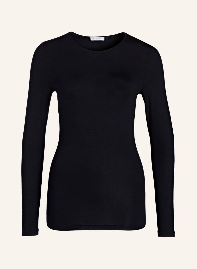 Hanro Longsleeve Soft Touch schwarz von Hanro