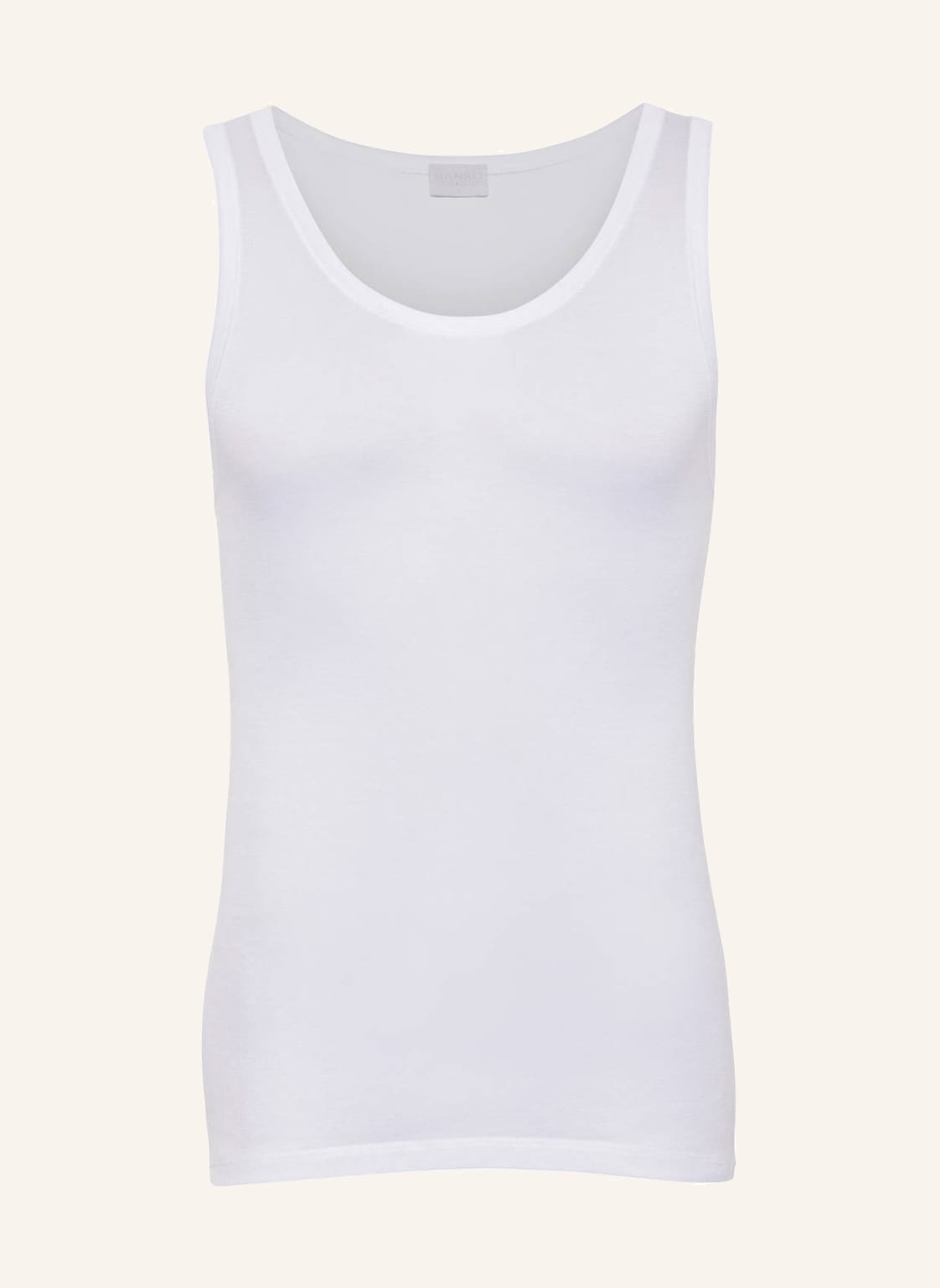 Hanro Unterhemd Cotton Pure weiss von Hanro