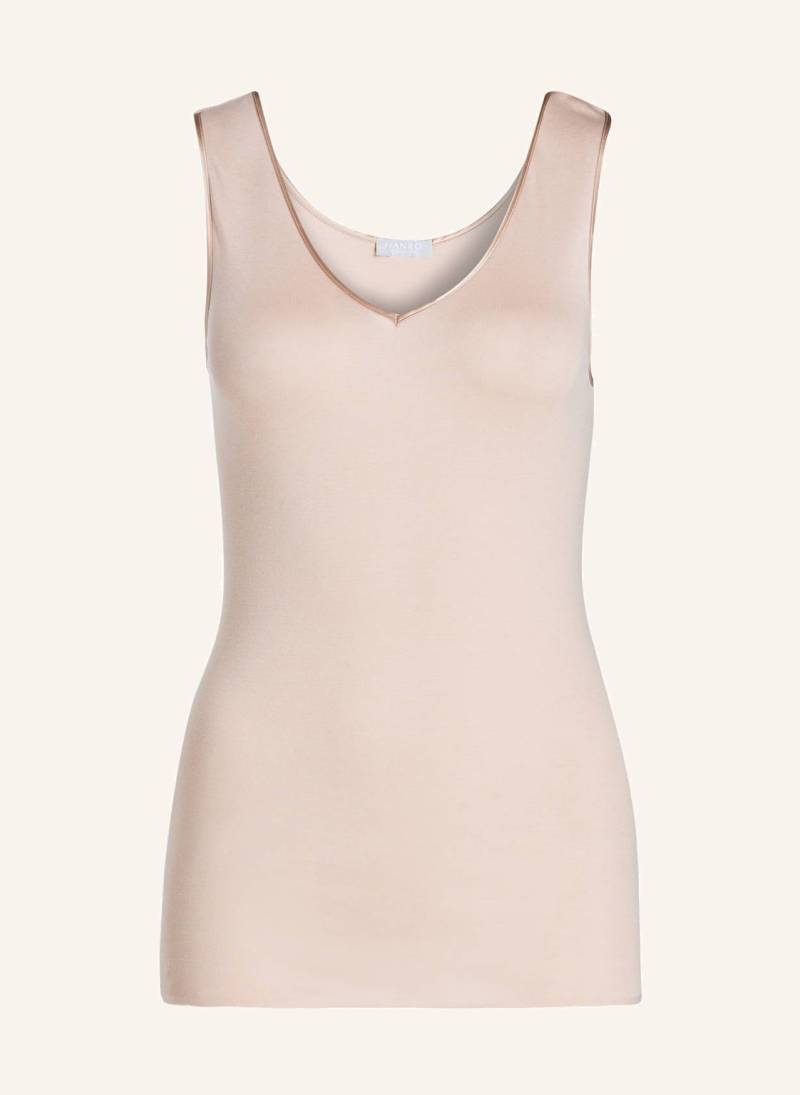 Hanro Top Cotton Seamless beige von Hanro