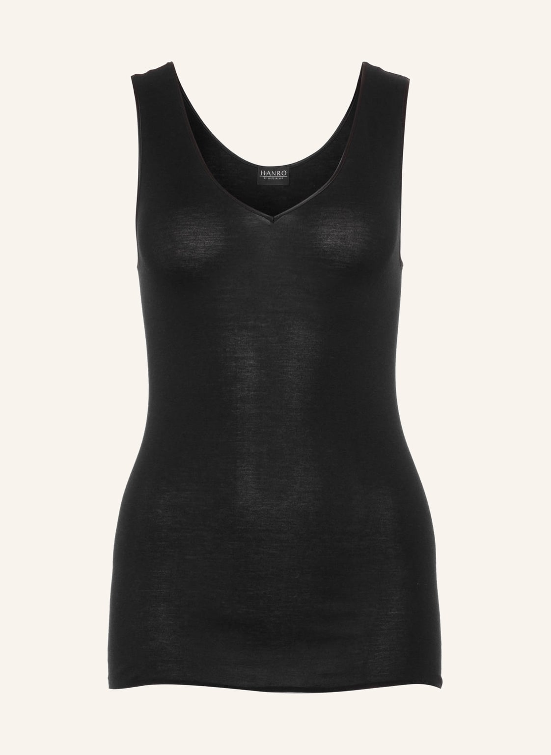 Hanro Top Cotton Seamless schwarz Hanro Top Cotton Seamless schwarz von Hanro