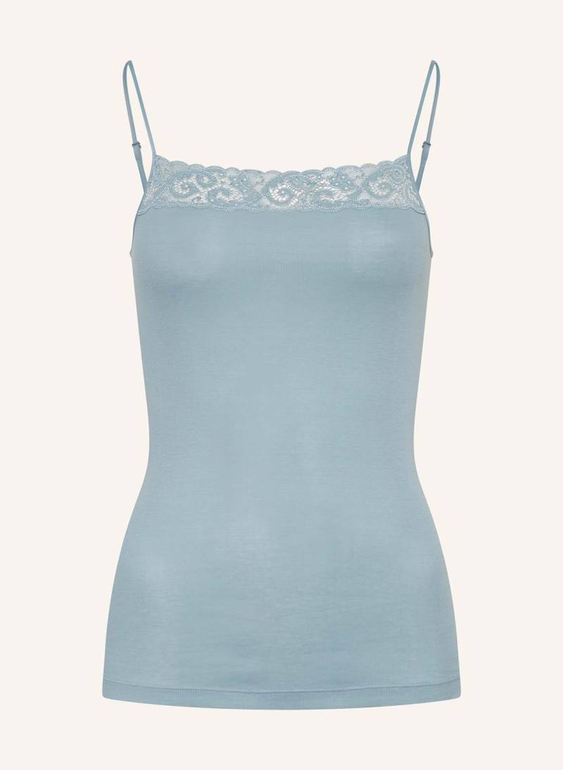 Hanro Top Moments blau von Hanro