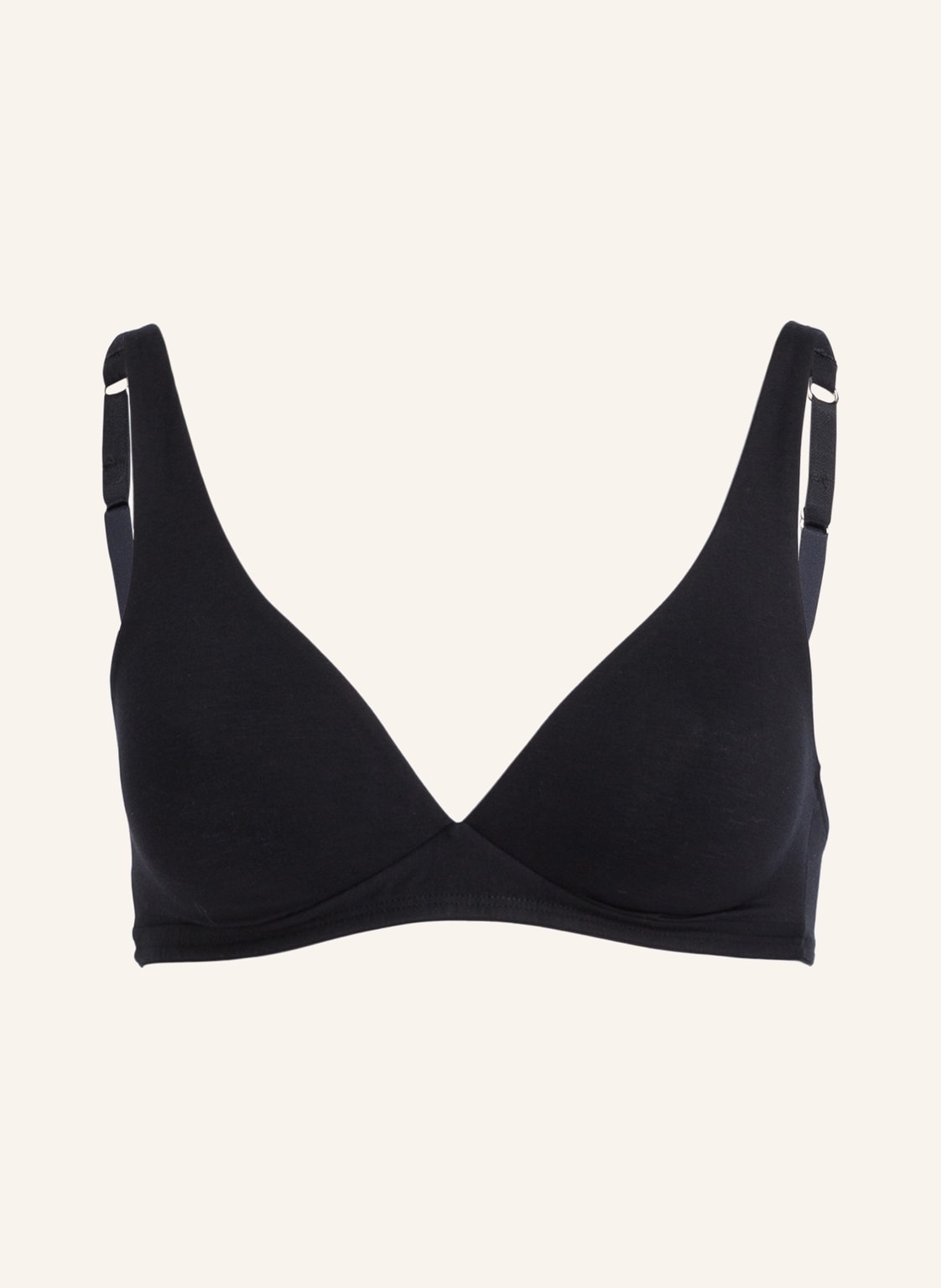 Hanro Triangel-Bh Cotton Sensation schwarz Hanro Triangel-Bh Cotton Sensation schwarz von Hanro