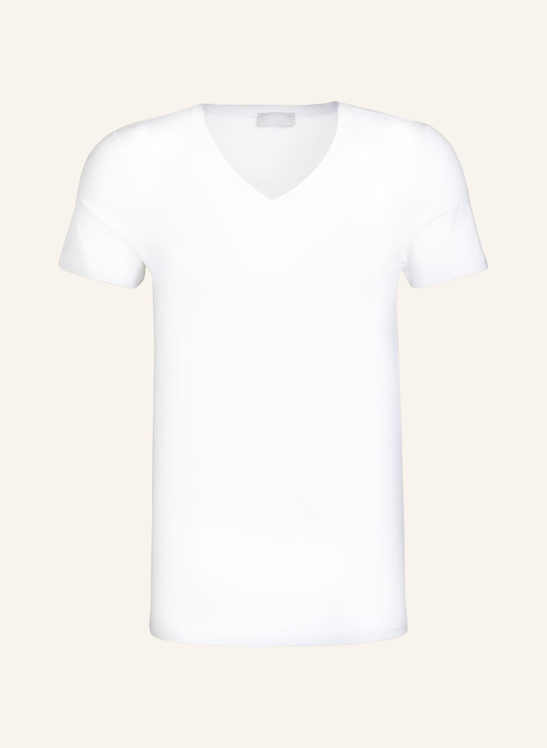 Hanro V-Shirt Cotton Superior weiss von Hanro