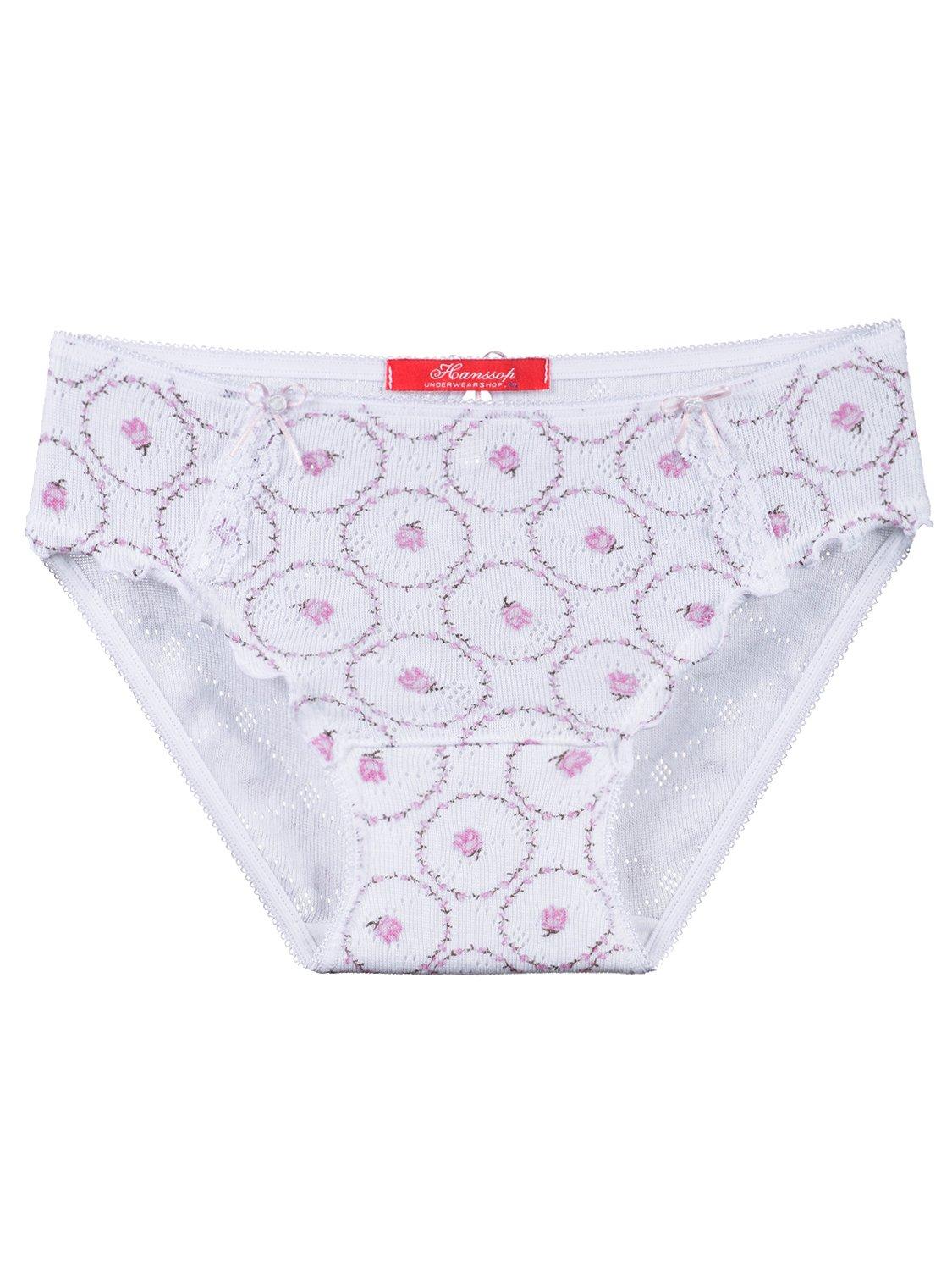 Unterhose Rosendesign, Für Mädchen Mädchen Pink 140 von Hanssop