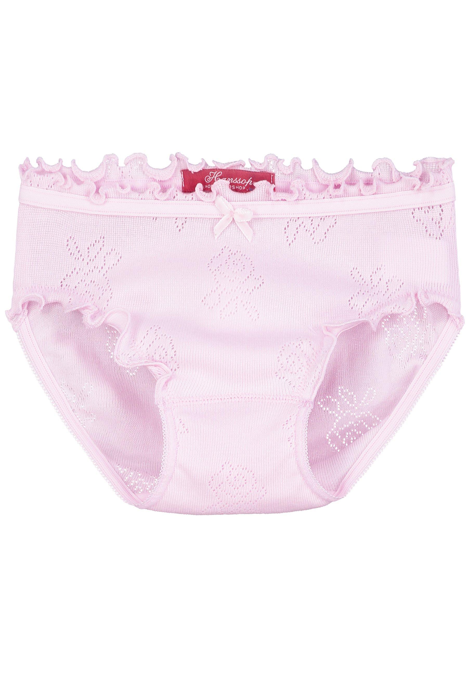 Basic Pointelle Rose Mädchen Pink 104 von Hanssop