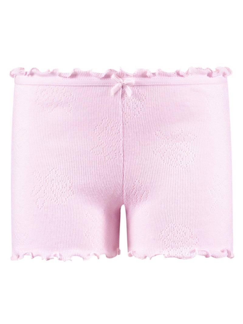Shorty Unterhose Pointelle Rose Mädchen Pink 164 von Hanssop