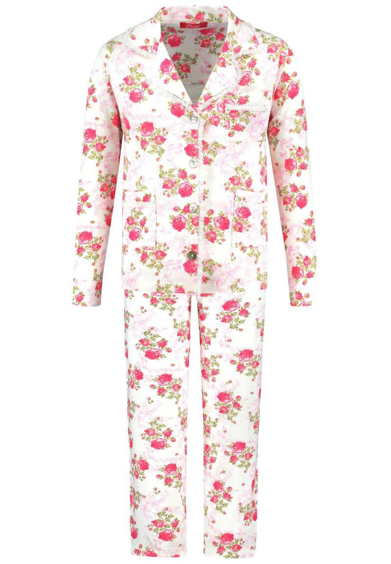 Schlafanzug, Klassisches Design, Für Mädchen Mädchen Pink 164 von Hanssop