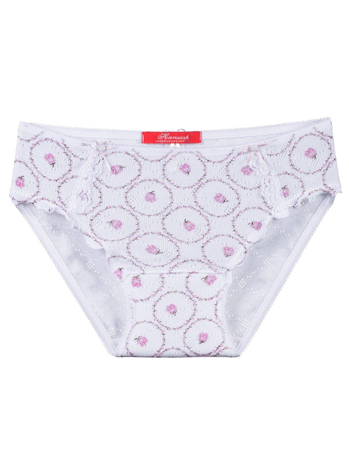 Unterhose Rosendesign, Für Mädchen Mädchen Pink 116 von Hanssop