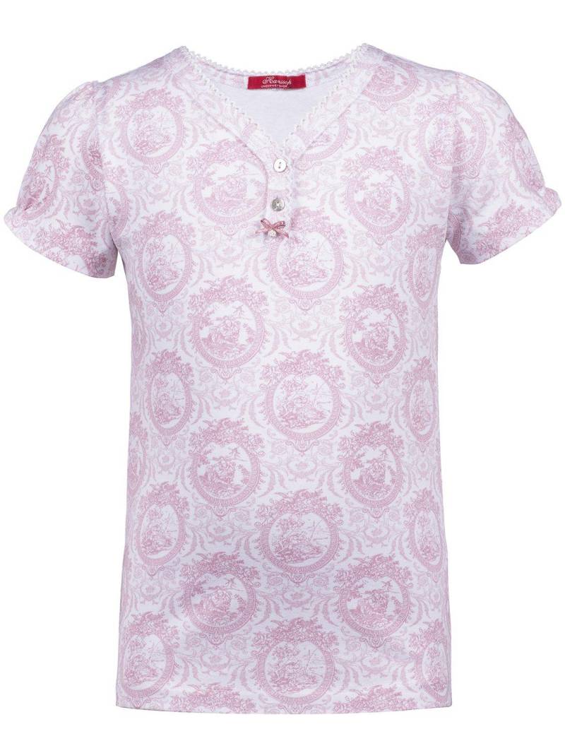 T-shirt Pof, Kurzarm Design Mädchen Pink 122/128 von Hanssop