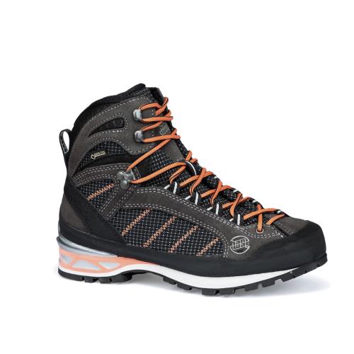 Hanwag Trekkingschuh Makra Combi Lady GTX - asphalt/orink (Grösse: 6.5) von Hanwag