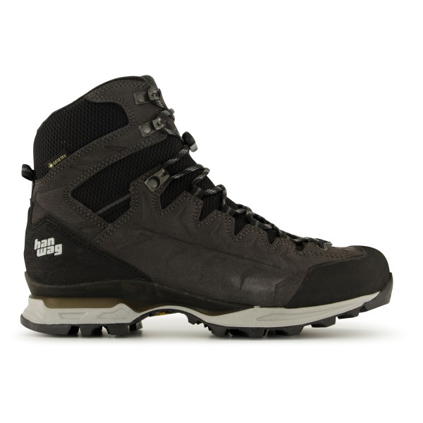 Hanwag - Makra Trek GTX - Wanderschuhe Gr 10;10,5;11;11,5;12;12,5;13;7;7,5;8;8,5;9,5 grau;schwarz von Hanwag