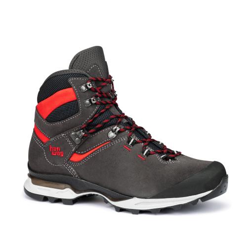 Hanwag Wanderschuh Tatra Light LL - asphalt/red (Grösse: 8) von Hanwag