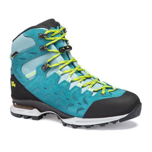 Hanwag Trekkingschuh Makra Trek Lady GTX - icefall/sulphur (Grösse: 7) von Hanwag