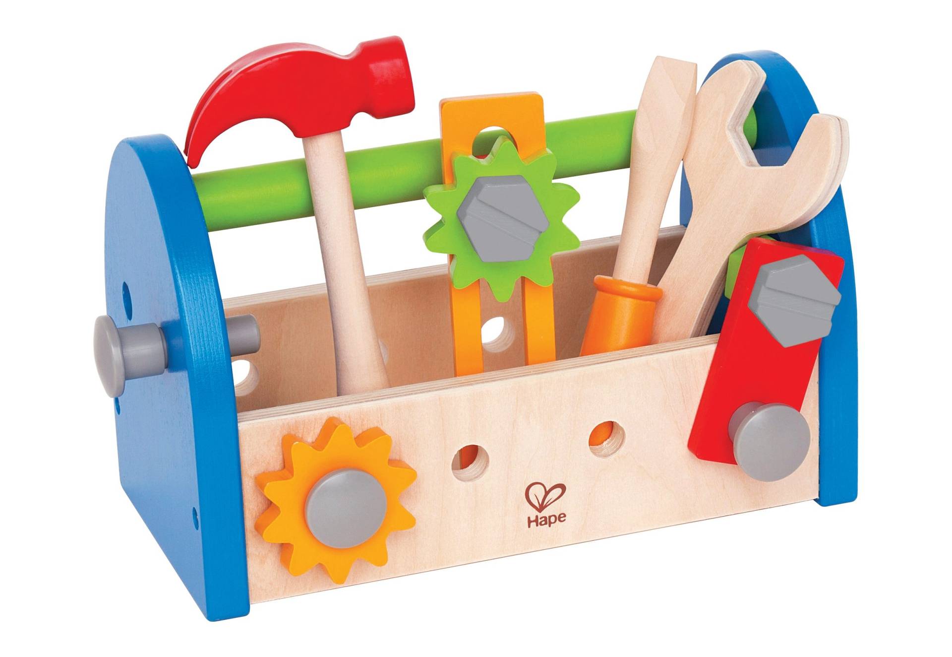 Hape Spielwerkzeugkoffer, (17 tlg.) von Hape