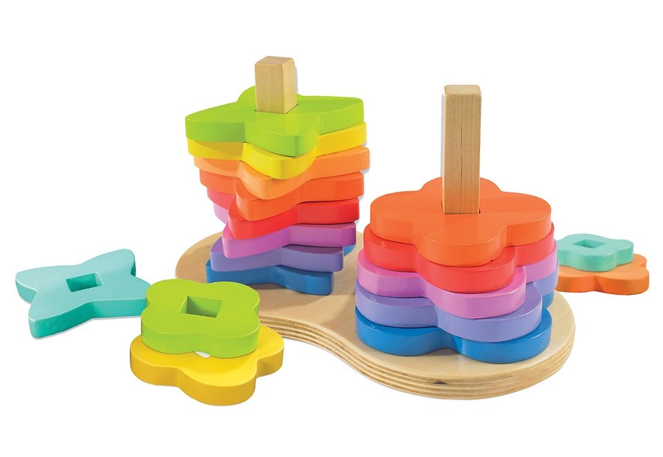 Hape Steckspielzeug, (Set, 19 tlg.) von Hape