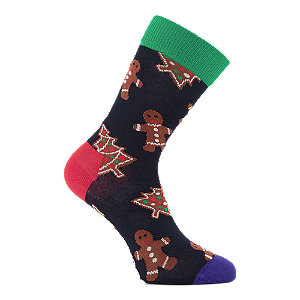 Happy Socks Gingerbread Cookies Geschenkbox Herren Socken 41-46 von Happy Socks