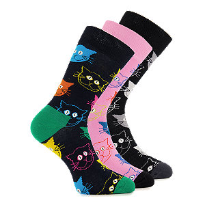 Happy Socks Mixed Cat Herren Socken Geschenkbox 41-46 von Happy Socks