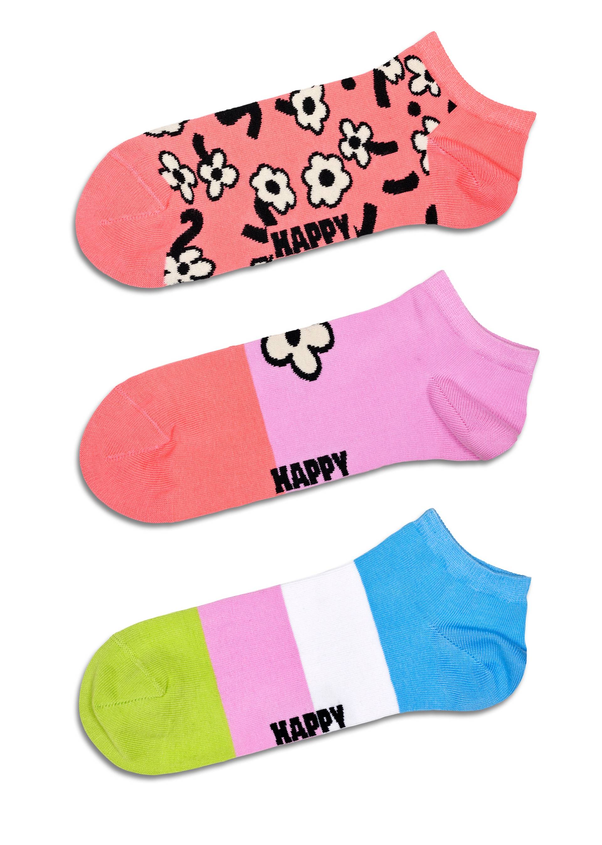 Happy Socks Sneakersocken, (Set, 3 Paar) von Happy Socks