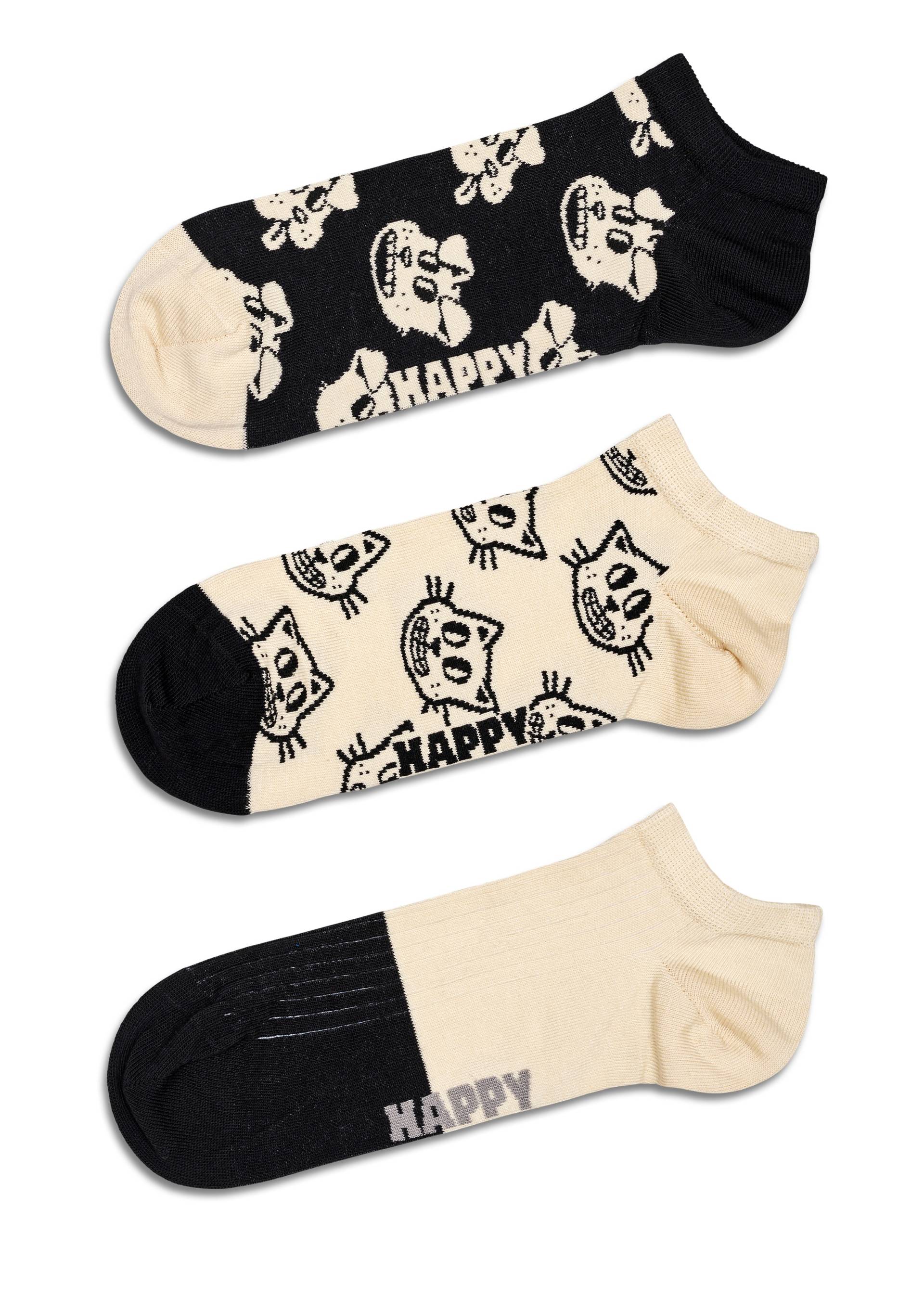 Happy Socks Sneakersocken, (Set, 3 Paar) von Happy Socks