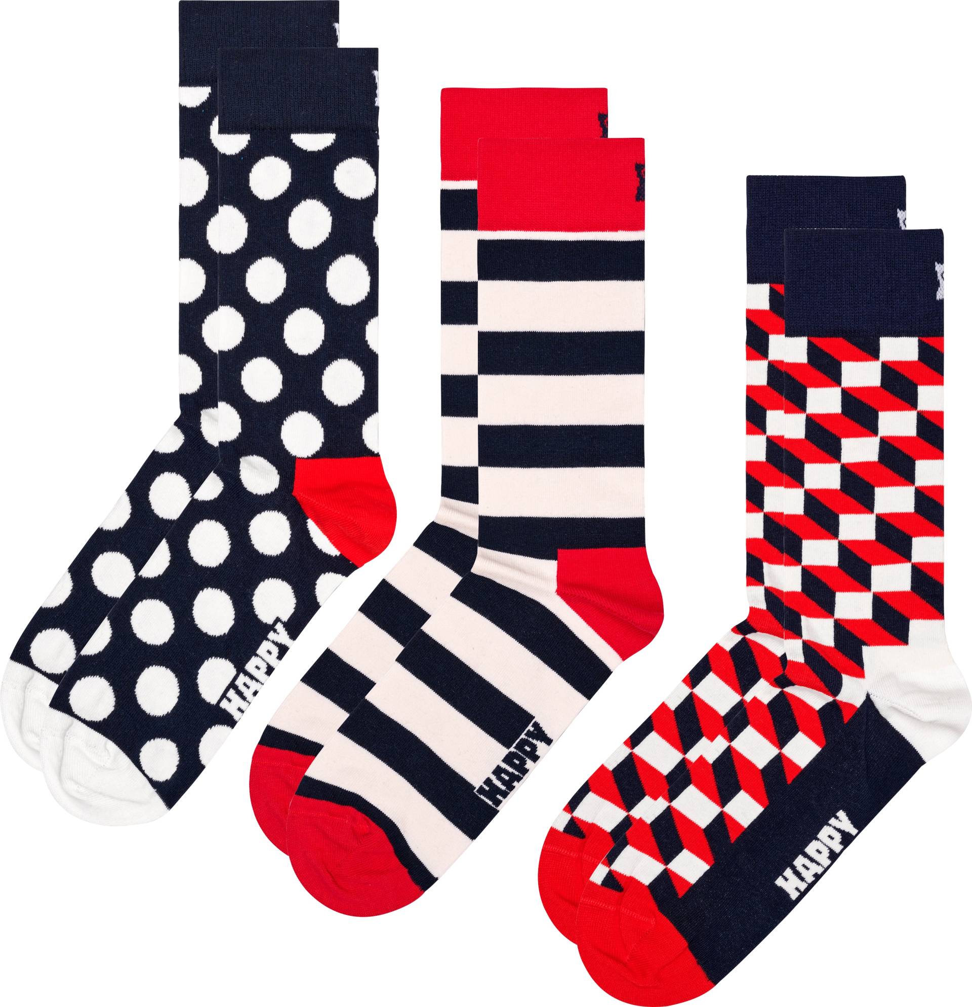 Happy Socks Socken, (3 Paar) von Happy Socks